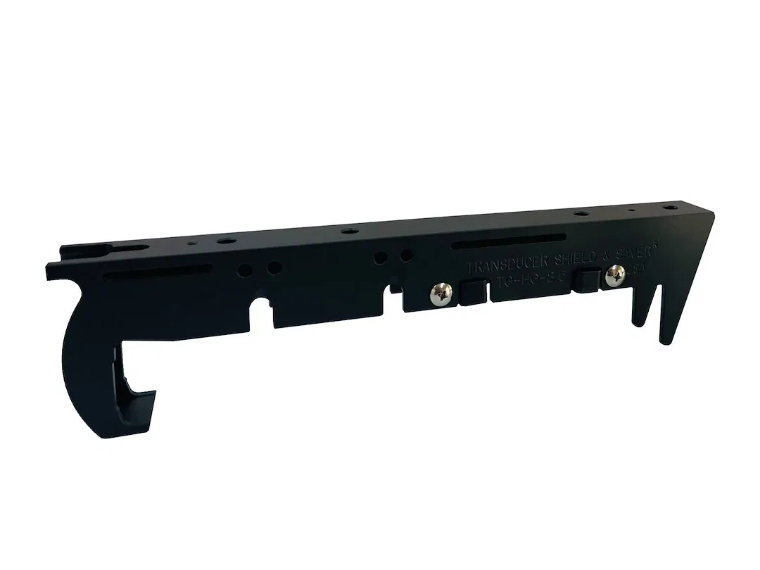 TG-HG-8.5 – TRANSDUCER Trolling Motor Mount, For Use To Install Transducer Shield On Trolling Motor Hydrodynamic Desi...